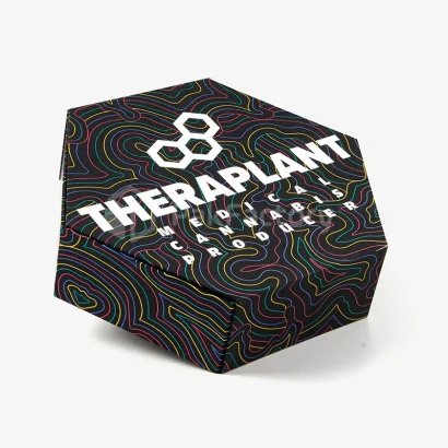 Custom Printed Hexagon Shaped Box